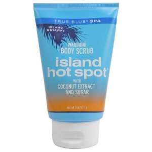   Works True Blue Spa Island Hot Spot Warming Body Scrub 6 oz: Beauty