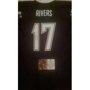  Phillip Rivers Signed San Diego Chargers Jersey 