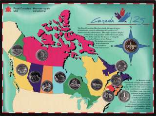 1992 Canadian Confederation Quarter & Loonie Set ~ NIB  