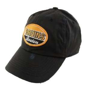  NHL Boston Bruins Havok Black Hat/Cap: Sports & Outdoors