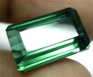 Nice6.65ct Attractive Chrome Green Tourmaline Emerald  