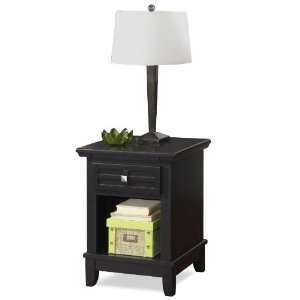  Home Styles Furniture Arts and Crafts Black Night Stand 