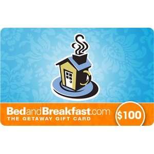  BedandBreakfast travel gift card   $100 Sports 