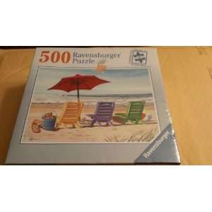   Ravensburger Jigsaw Puzzle   Beachy Keen   500 Pieces: Toys & Games