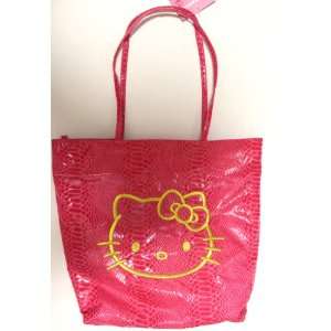  Hello Kitty Pink Tote Shopper Bag   Face 