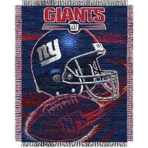  New York Giants 48 X 60 NFL Acrylic Blanket By The 