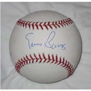  Ernie Banks Autographed Ball