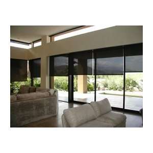   Smart Weave 5% Screen Roller Shades up to 84 x 132 Home & Kitchen