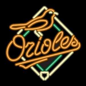  Baltimore Orioles Official MLB Bar/Club Neon Light Sign 
