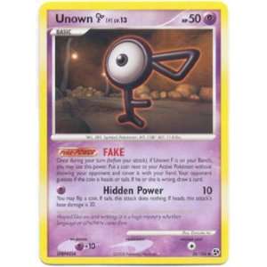  Unown F   Diamond & Pearl Great Encounters   56 [Toy 