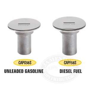   Vetus Stainless Steel Deck Fuel Fill CAPF38S Diesel