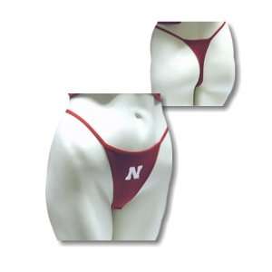 University of Nebraska at Lincoln UNL Cornhuskers   Thong underwear w 