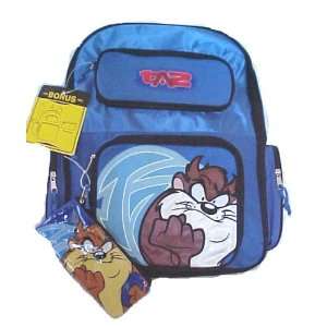  Taz Tasmania Full size Backpack w / pencil pouch: Toys 