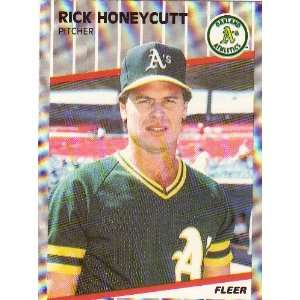 1989 Fleer #11 Rick Honeycutt