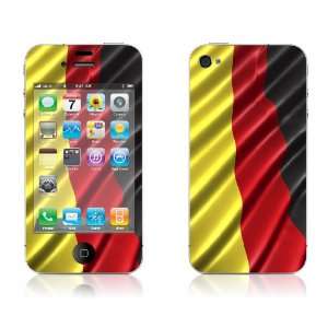  Bundesflagge   iPhone 4/4S Protective Skin Decal Sticker 