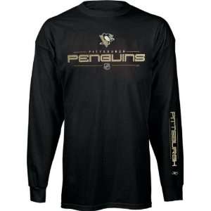  Pittsburgh Penguins Futuristic Long Sleeve T Shirt Sports 