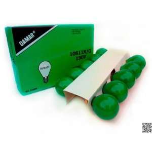   Color Light Bulb E17 Intermediate Base 130V (4/pack): Home Improvement