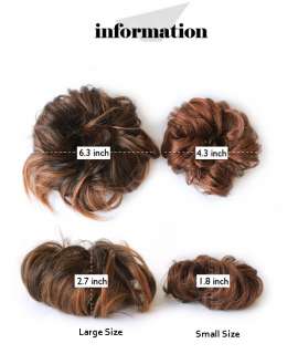Updo Bun Hair Piece Extensions New Woman Chignon Hairpiecse Scrunchies 