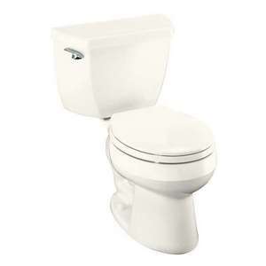  3423 U 7 Bathroom Round Front Toilets Black: Home Improvement