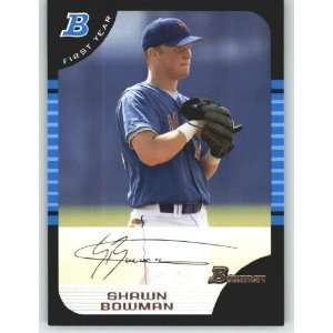  2005 Bowman #287 Shawn Bowman FY RC   New York Mets (RC 