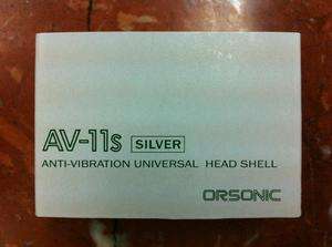 Orsonic AV11s Anti Vibration Universal Headshell, Japan  