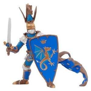  Papo Dragon Weapon Master Blue Knight Toys & Games
