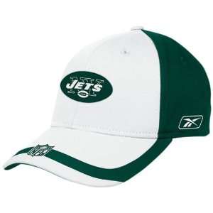 Reebok New York Jets Colorblock White Tip Shield Hat  