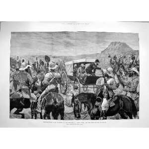  1881 TRANSVAAL WAR PRESIDENT BRAND LAINGS NECK AFRICA 