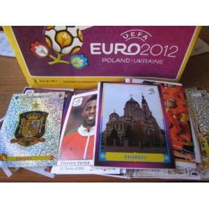  Panini Euro 2012 Poland Ukraine Complete 540 Stickers set 