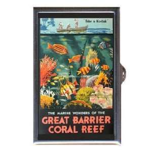  Australia Great Barrier Reef Coin, Mint or Pill Box Made 