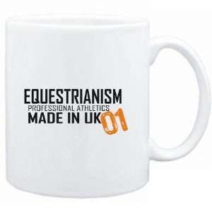 Mug White  Equestrianism Professional Athletics   Made in the UK 