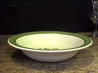 Metlox PROVINCIAL FRUIT Green 10 Rimmed Serving Bowl  