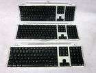 Lot of 3   Apple Pro USB Keyboard M7803 BLACK for iMac eMac *USED*