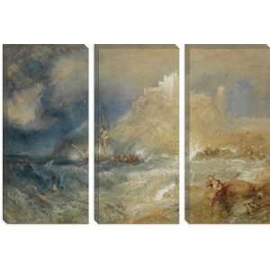  Bamborough Castle 1827 by William Turner Canvas Painting 