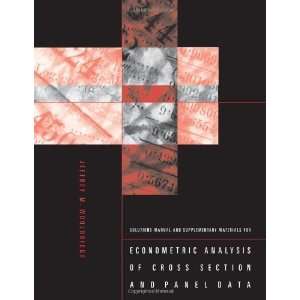   Analysis of Cross Secti [Paperback] Jeffrey M Wooldridge Books