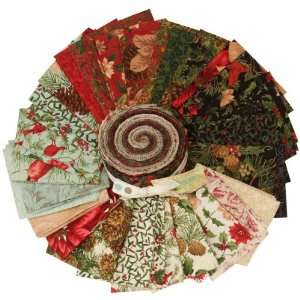   Woodland Holiday 2 1/2 Jelly Roll By The Each Arts, Crafts & Sewing