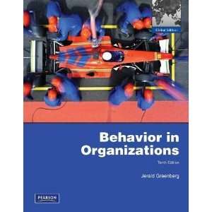    Behavior in Organizations. [Paperback]: Jerald Greenberg: Books