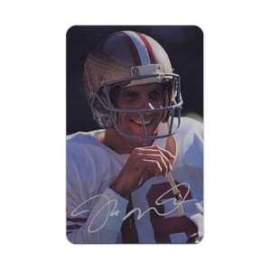 Collectible Phone Card Joe Montana Super Bowl Series Complete Set of 