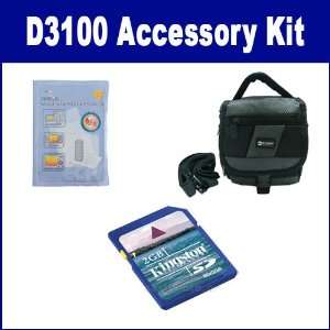  Nikon D3100 Digital Camera Accessory Kit includes ZELCKSG 