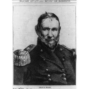 David Emanuel Twiggs,1790 1862,US Soldier,in uniform 