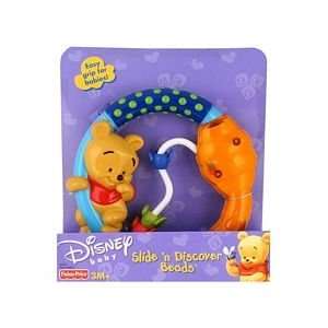   Disney Baby Winnie the Pooh Slide n Discover Beads Toys & Games