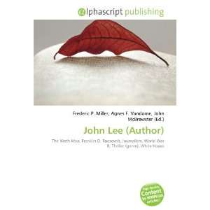  John Lee (Author) (9786133871779) Books