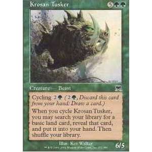    Magic the Gathering   Krosan Tusker   Onslaught Toys & Games