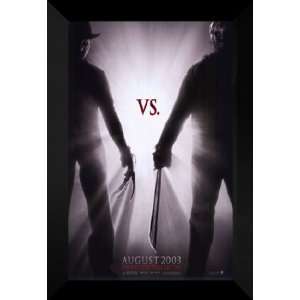 Freddy Vs. Jason 27x40 FRAMED Movie Poster   Style A