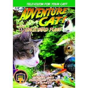  Pet Media Adventure Cat DVD Volume 1 Backyard Fun