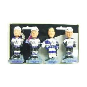  Los Angeles Kings NHL Mini Bobble Head Set: Sports 