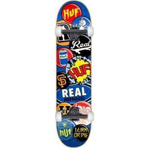  Real Huff Friend Club Complete Skateboard   8.38 w 