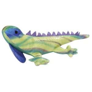  Itsy Bitsy Blue Metallic Iguana 5in Plush: Toys & Games