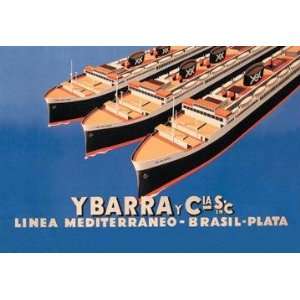    Brazil Plata Cruise Line 20x30 poster:  Home & Kitchen