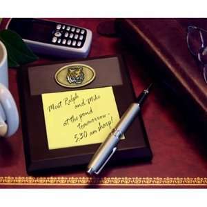  Louisiana State Tigers Desk Memo Pad Paper Holder: Sports & Outdoors